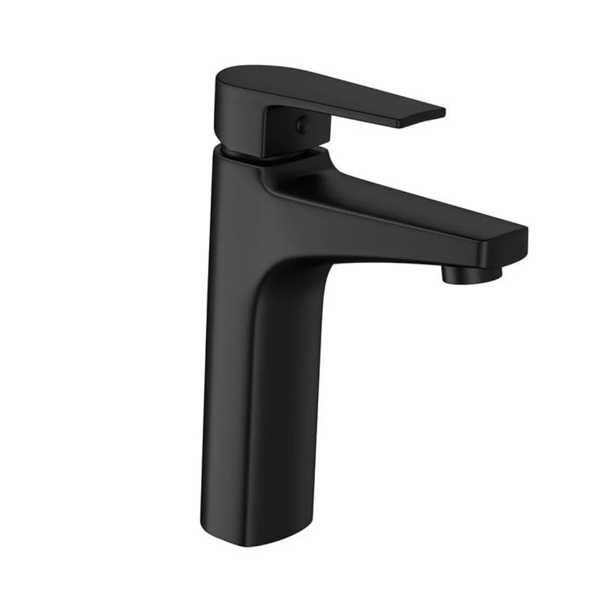 Misturador Monocomando Com Bica Mdia De Mesa Para Lavatrio Deca Level - Black Matte - 2880.bl26.mt